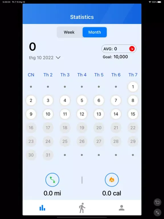 صور N Steps : Pedometer & Tracker iPad 
