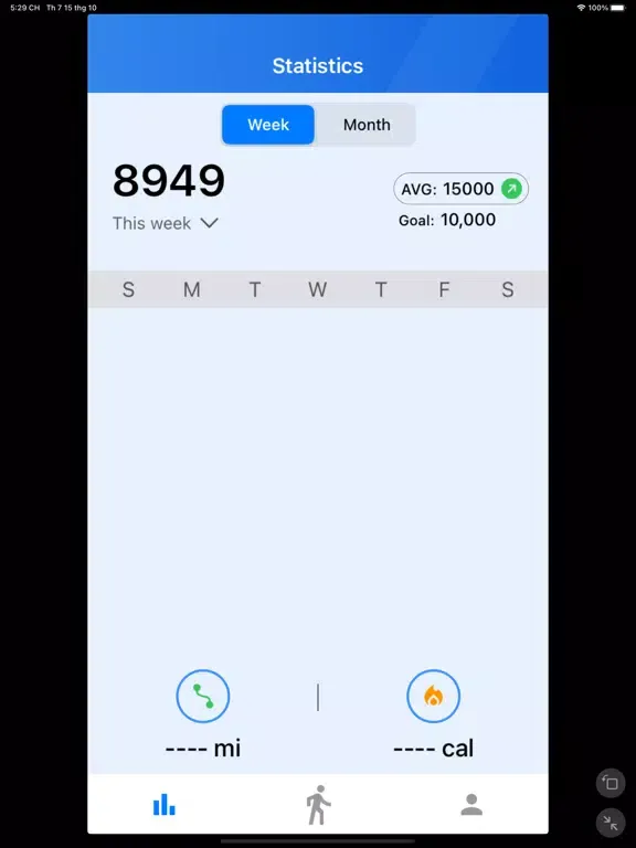 صور N Steps : Pedometer & Tracker iPad 