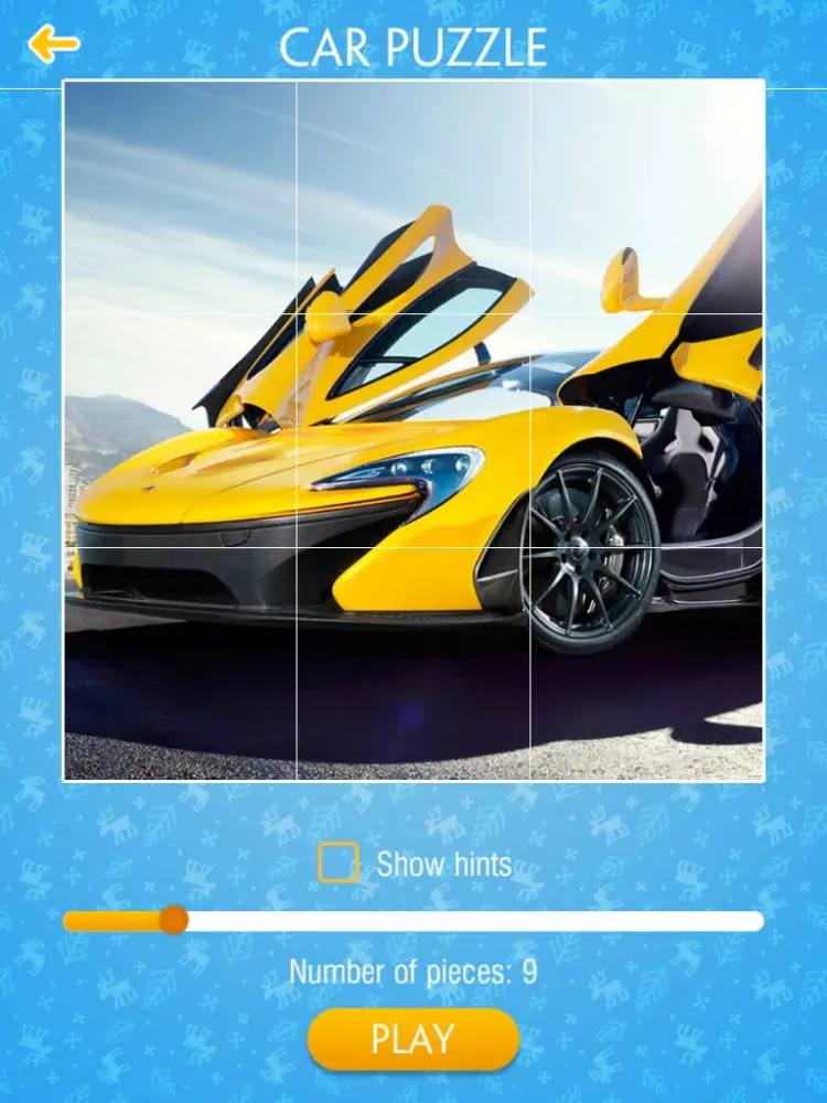 Car Jigsaw Puzzle iPad  스크린샷