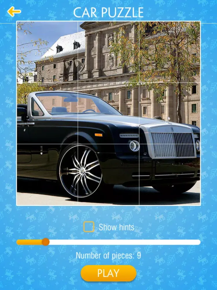 Car Jigsaw Puzzle iPad  스크린샷