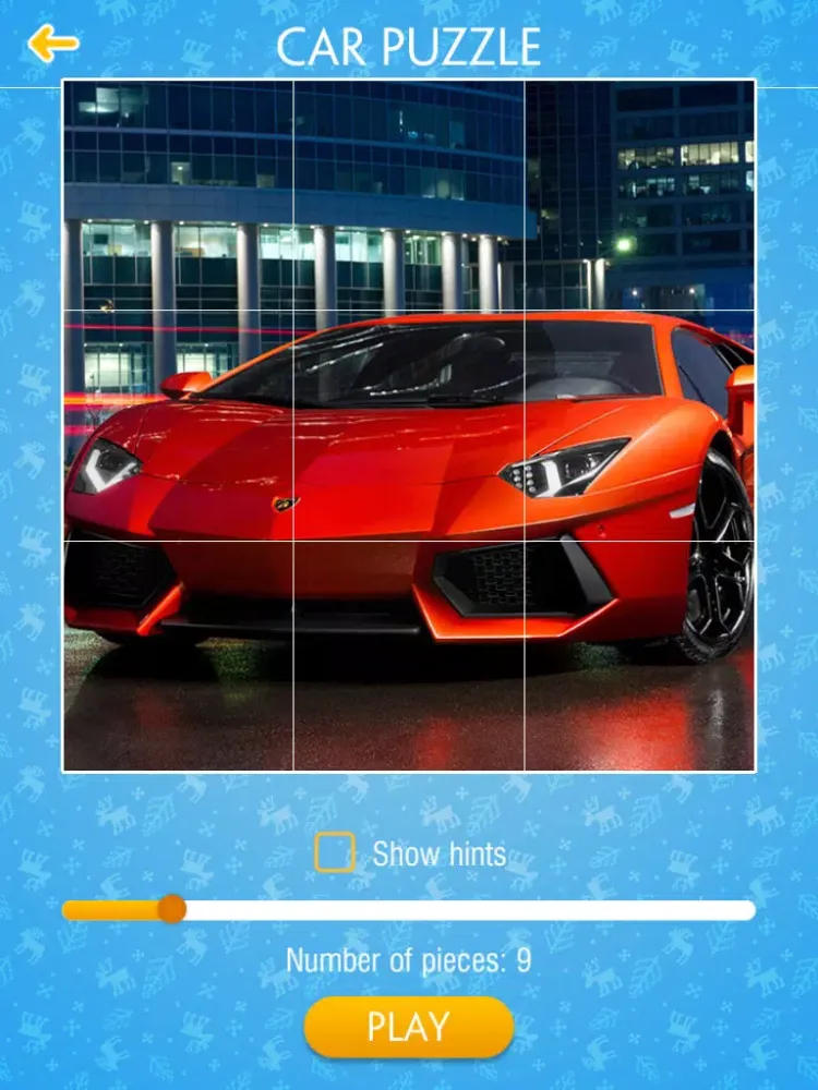 Car Jigsaw Puzzle iPad  스크린샷