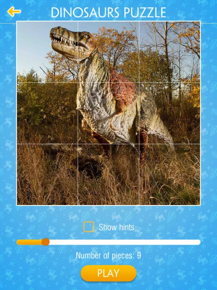 Zrzuty ekranu Dinosaur Jigsaw Puzzle iPad 