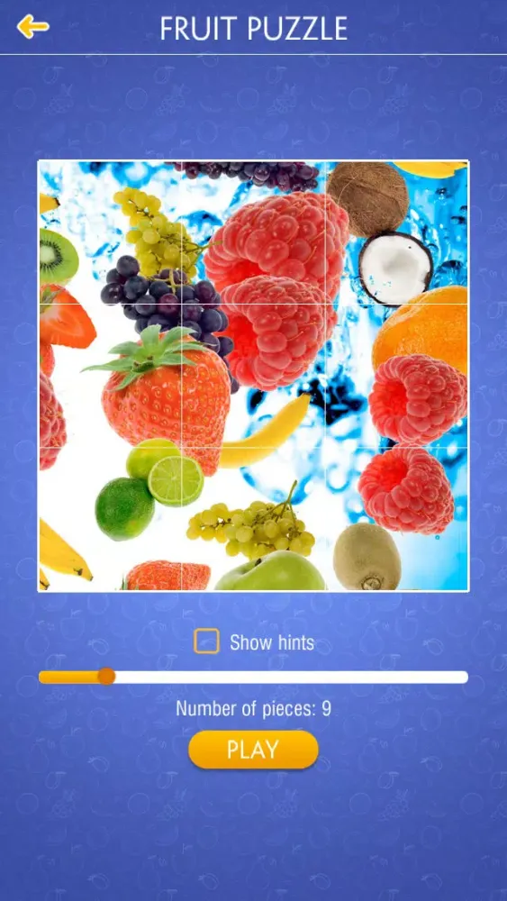 Jigsaw Puzzle - Fruit Ekran Görüntüleri