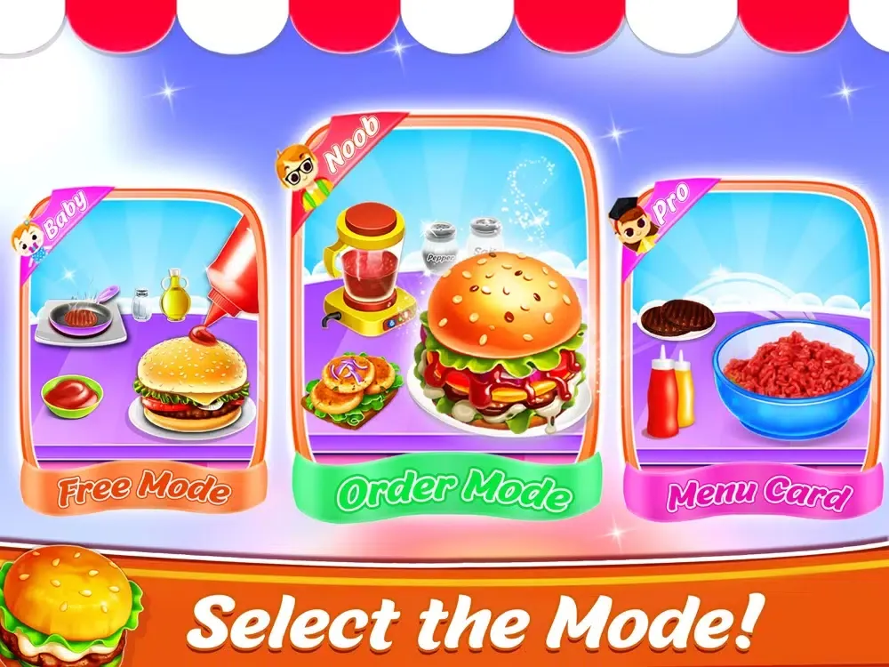 Burger Maker Kitchen Chef iPad 应用截图