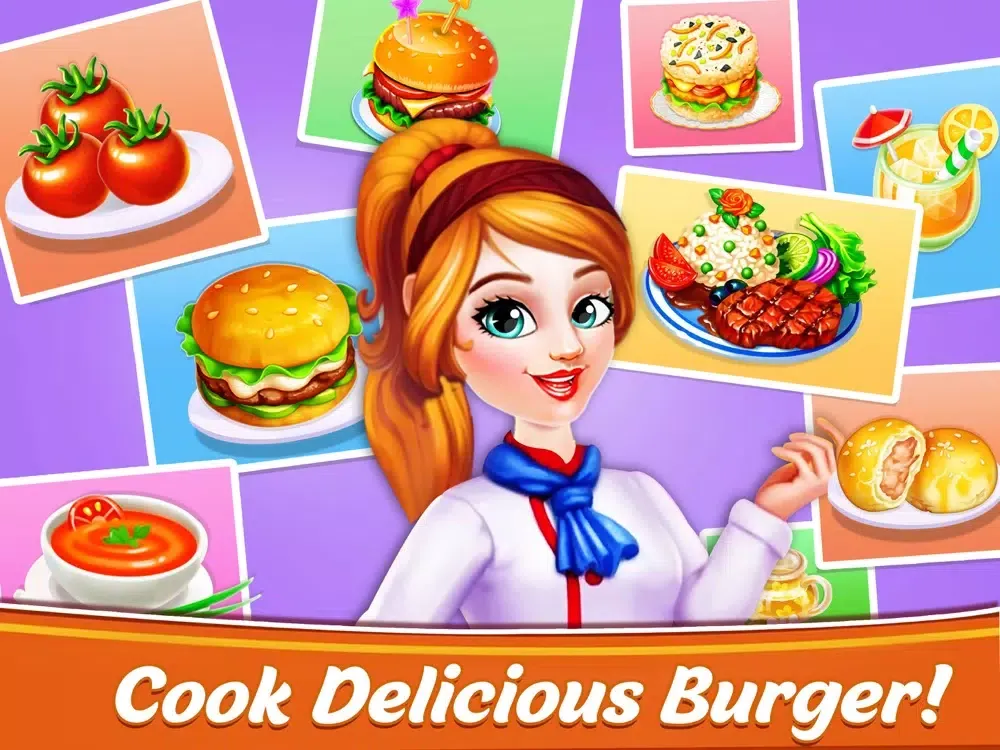 Burger Maker Kitchen Chef iPad 应用截图