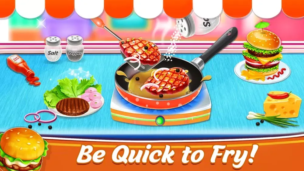 Burger Maker Kitchen Chef应用截图