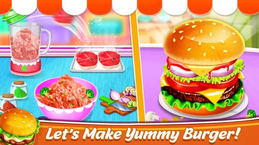 Burger Maker Kitchen Chef应用截图