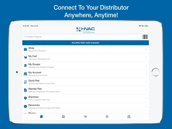 صور HVAC MobileSales iPad 
