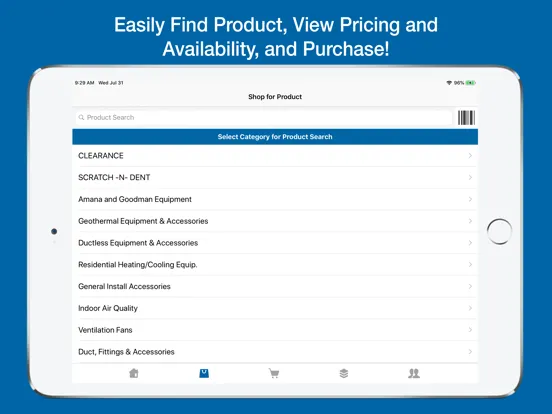 صور HVAC MobileSales iPad 