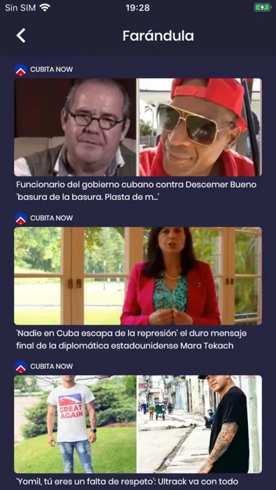 Tangkapan skrin Cuban News