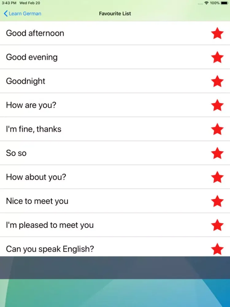 Zrzuty ekranu iSpeak For Traveller & Learner iPad 