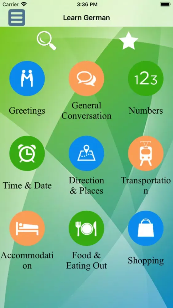 Zrzuty ekranu iSpeak For Traveller & Learner