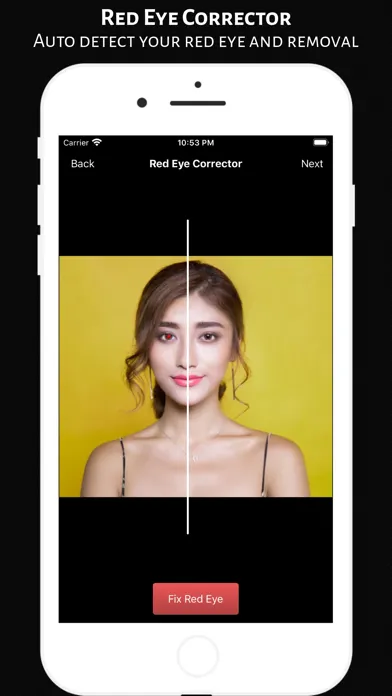 Red Eye Corrector - Editor App स्क्रीनशॉट