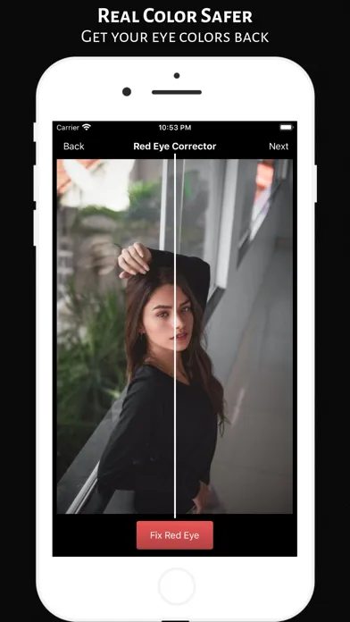 Red Eye Corrector - Editor App स्क्रीनशॉट