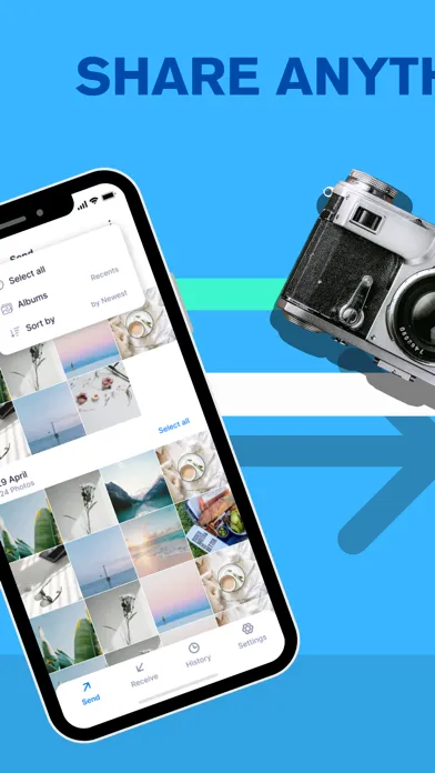 Screenshot di Xhare2U: Transfer my data