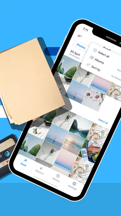 Screenshot di Xhare2U: Transfer my data