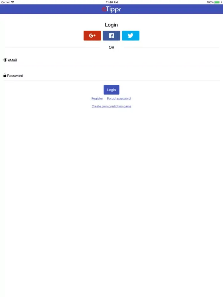 ภาพหน้าจอของ aTippr - WM Tippspiel iPad 