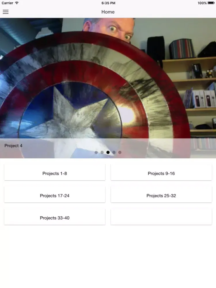 صور How It's Made:Captain America Edition iPad 