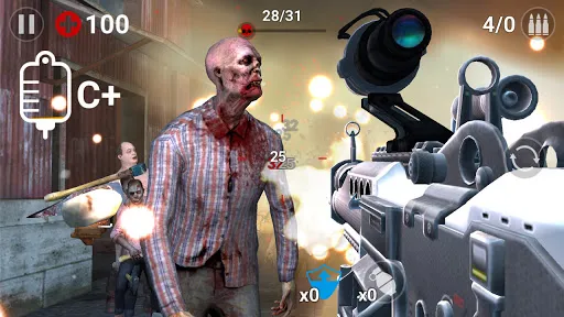 Gun Trigger Zombie स्क्रीनशॉट