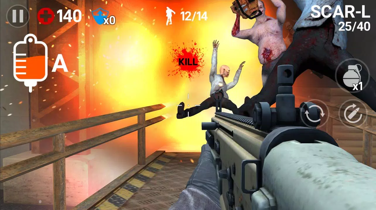 Dead Hunter Real: Offline Game Screenshots