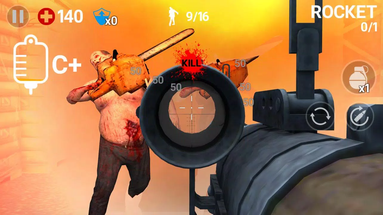 Dead Hunter Real: Offline Game Screenshots