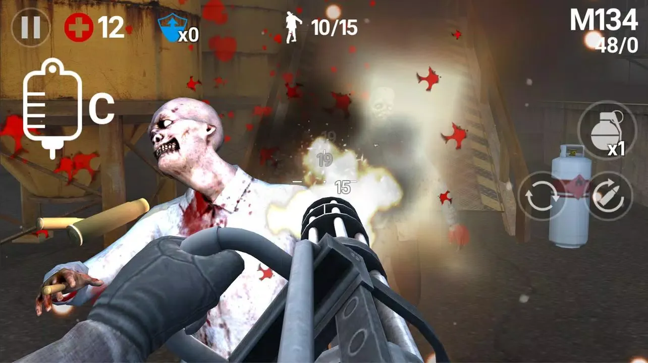Tangkapan layar Dead Hunter Real: Offline Game