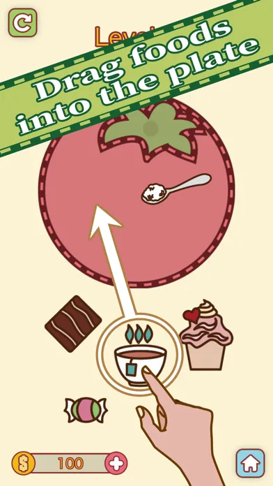 صور Put Foods On Dish - No Clash
