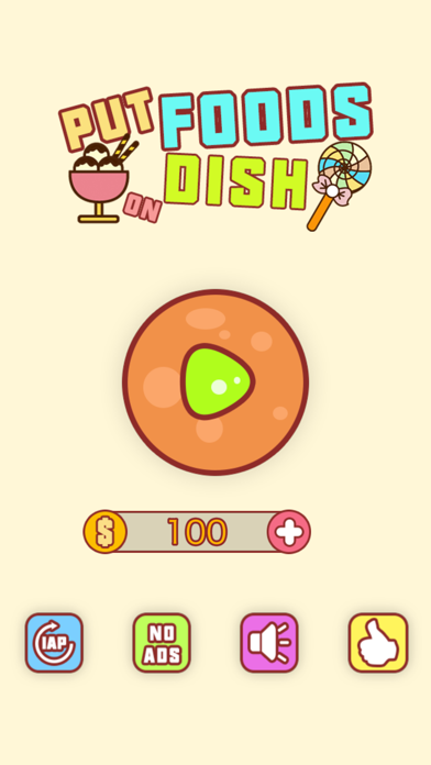 Captures d'écran de Put Foods On Dish - No Clash