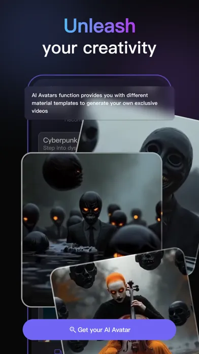 Скриншоты Dreamona -AI Video Art Creator