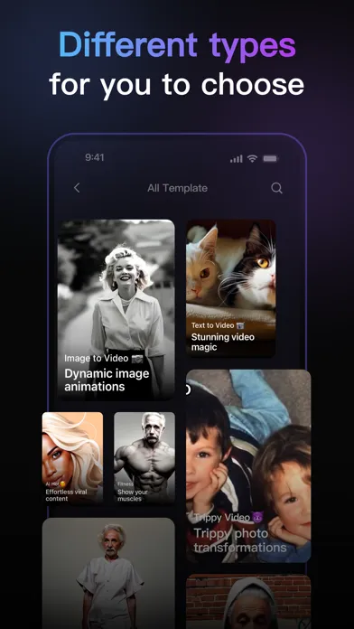 Скриншоты Dreamona -AI Video Art Creator