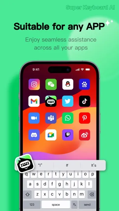 Super Keyboard AI Ekran Görüntüleri