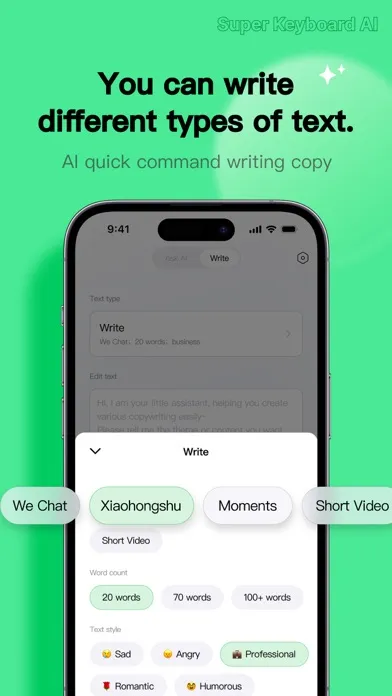 Super Keyboard AI Ekran Görüntüleri