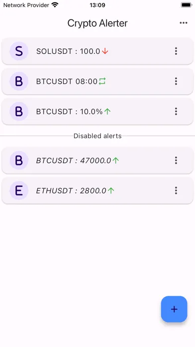Crypto Alerter স্ক্রিনশট