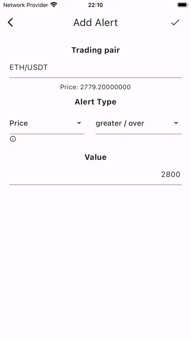 Crypto Alerter স্ক্রিনশট