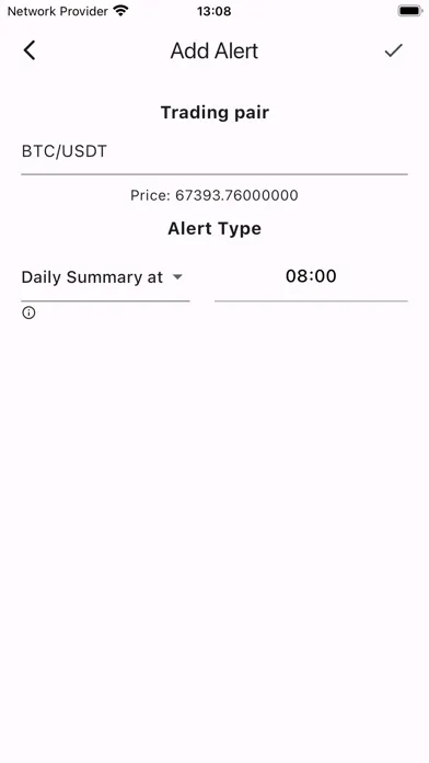 Crypto Alerter স্ক্রিনশট