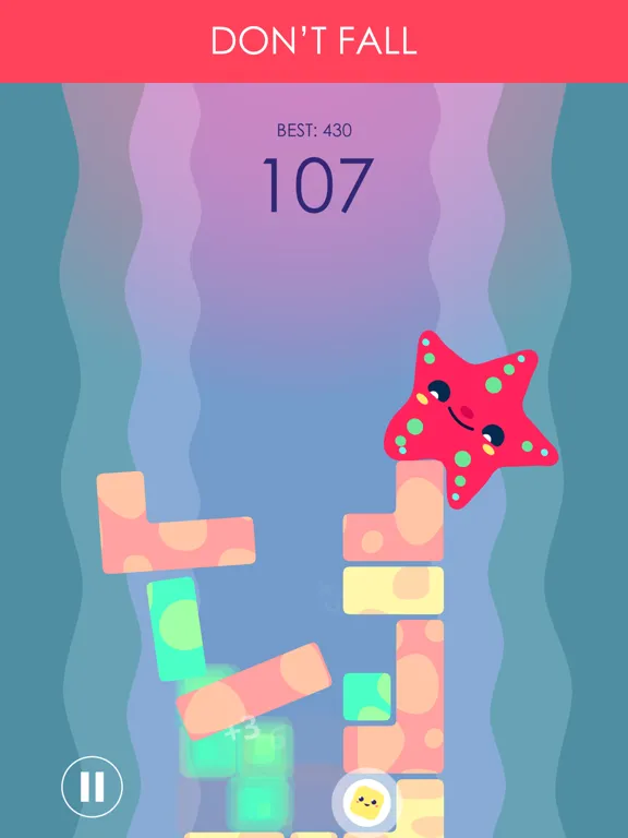 Tune Fall iPad  スクリーンショット