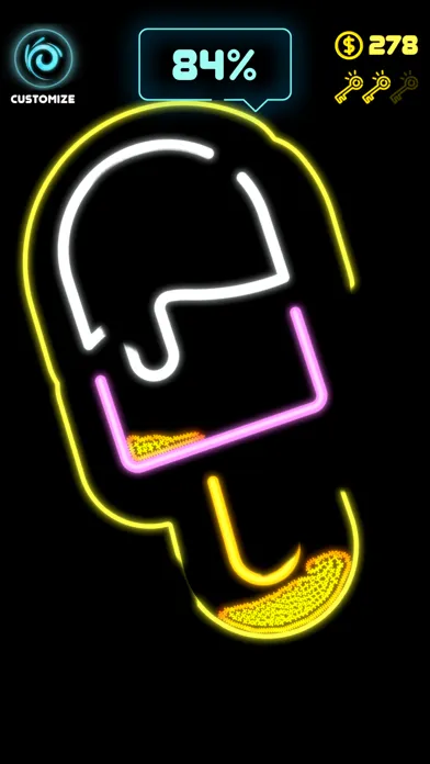 Capturas de pantalla de Neon Splash