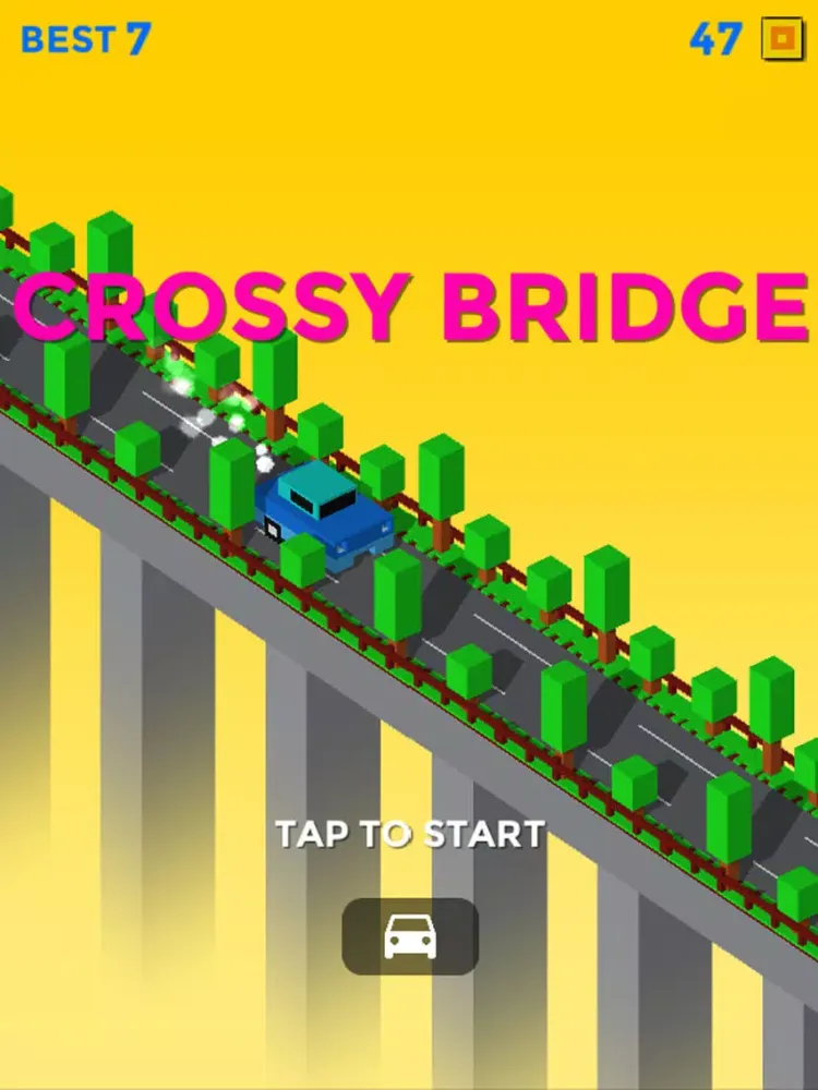 Crossy Bridge! - Endless Arcade Hopper iPad  スクリーンショット