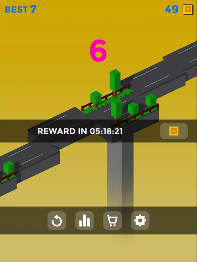 Crossy Bridge! - Endless Arcade Hopper iPad  スクリーンショット