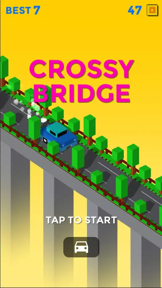 Crossy Bridge! - Endless Arcade Hopper スクリーンショット