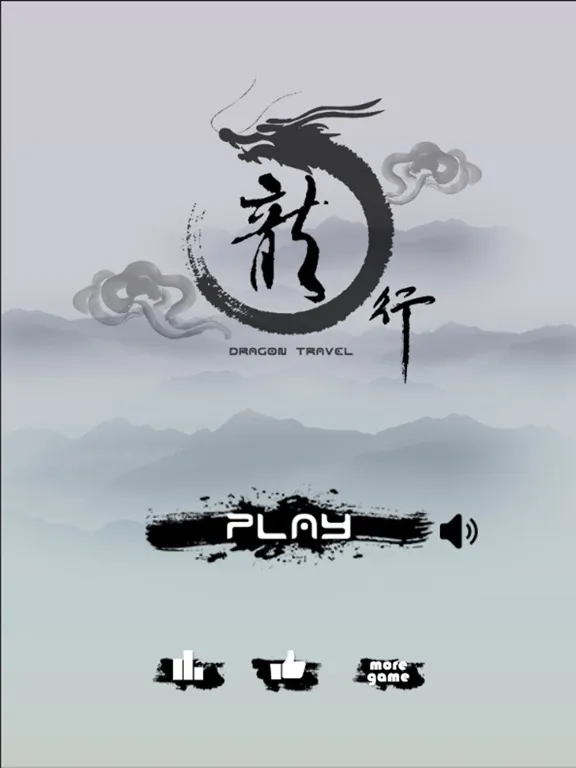 Tangkapan layar Dragon Travel - Ink style game iPad 