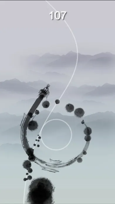 Tangkapan layar Dragon Travel - Ink style game