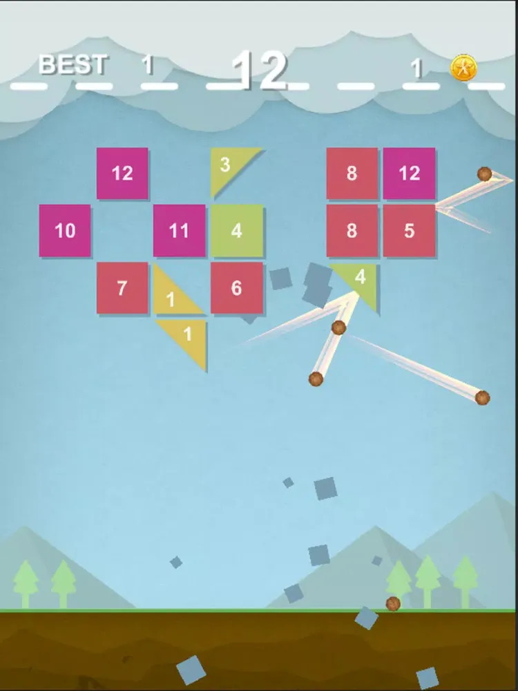Capturas de tela do Ball of Titan - Endless ball chain brick breaker iPad 
