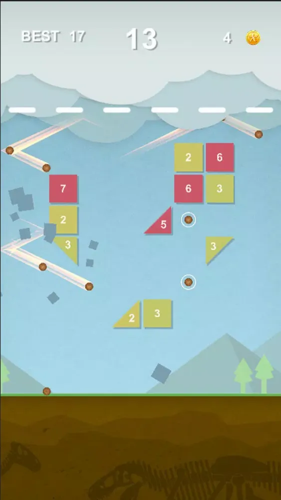 Capturas de tela do Ball of Titan - Endless ball chain brick breaker