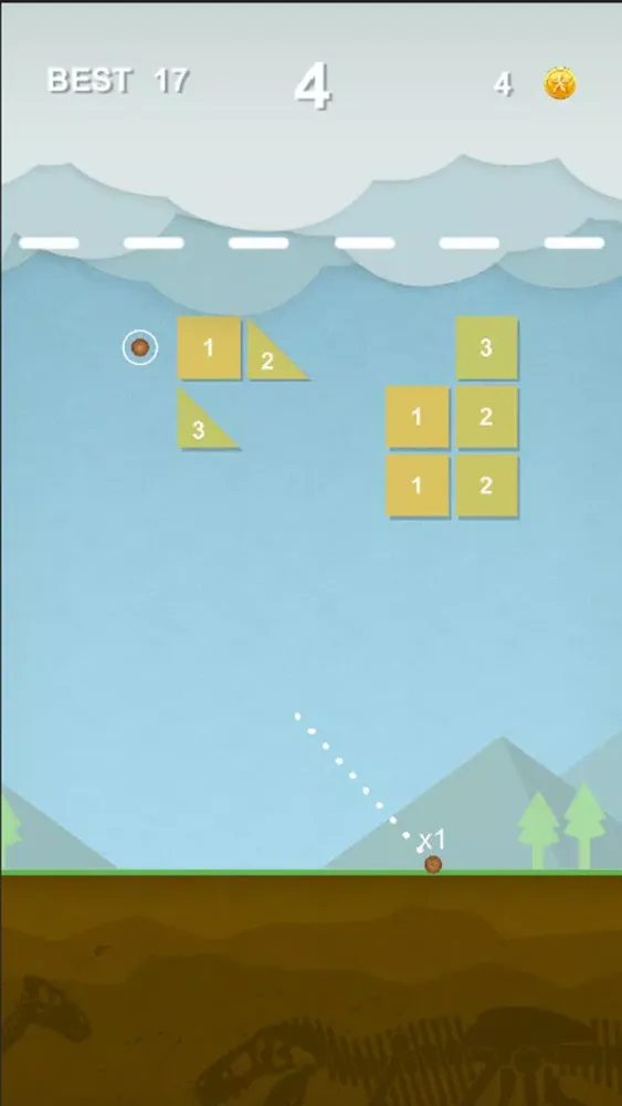 Capturas de tela do Ball of Titan - Endless ball chain brick breaker