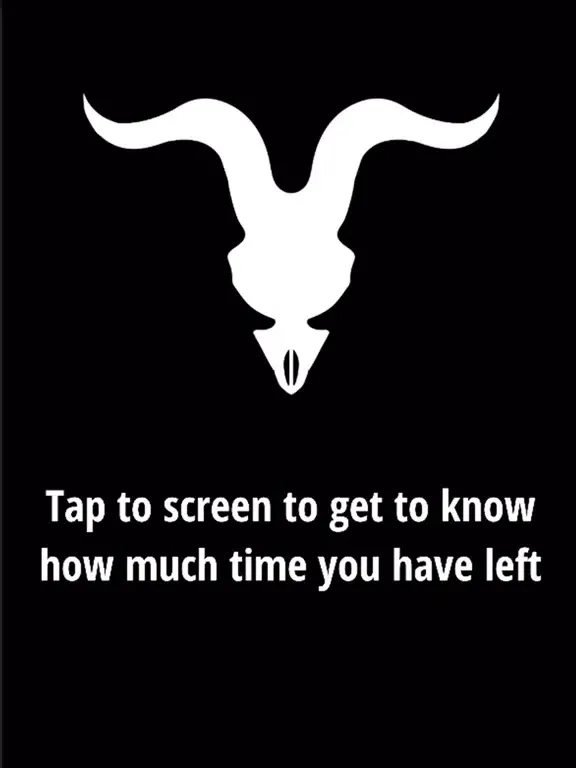 Countdown - time to death! iPad 應用截圖