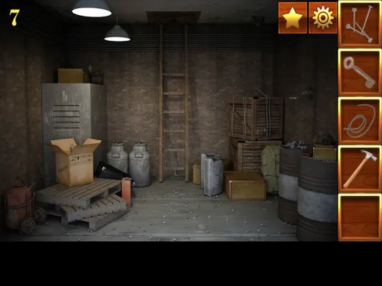Capturas de pantalla de 密室逃脱经典系列10：逃出废弃仓库 iPad 
