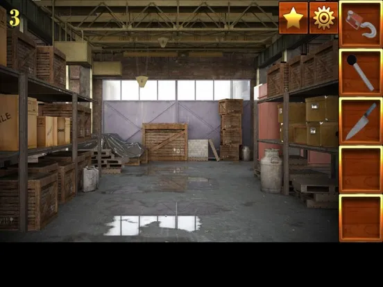 Capturas de pantalla de 密室逃脱经典系列10：逃出废弃仓库 iPad 