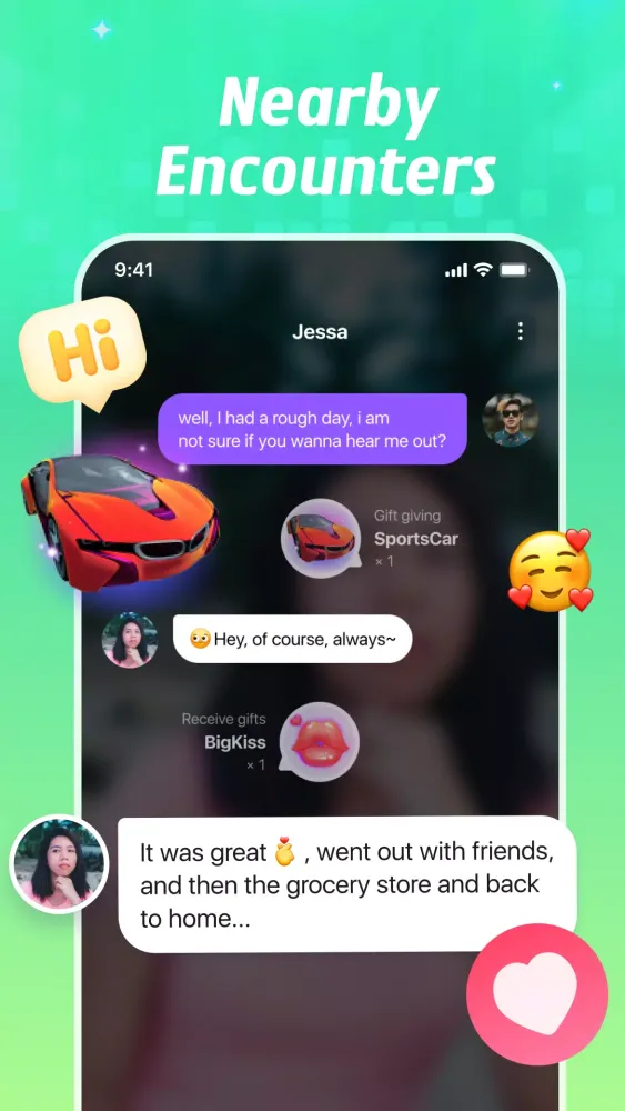Tangkapan skrin Timo Chat