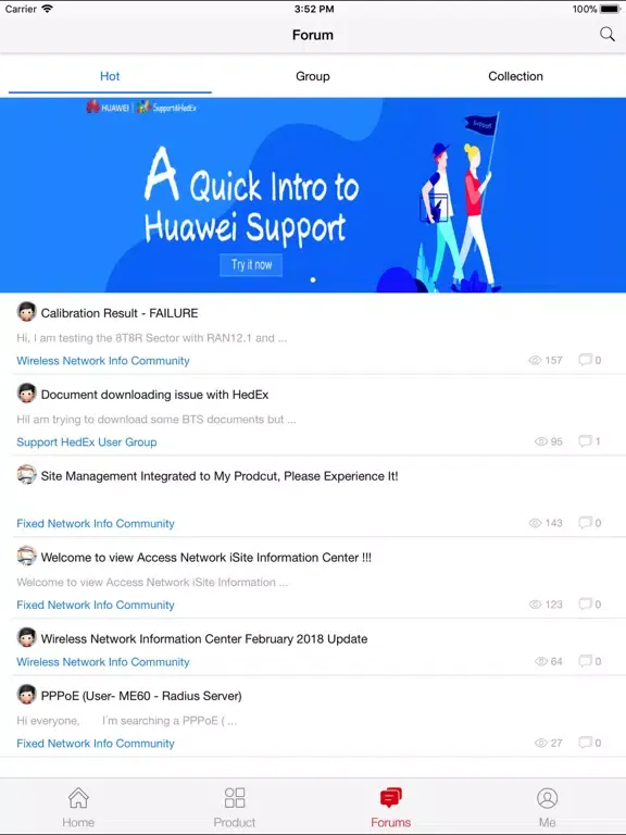 Huawei Technical Support iPad 应用截图